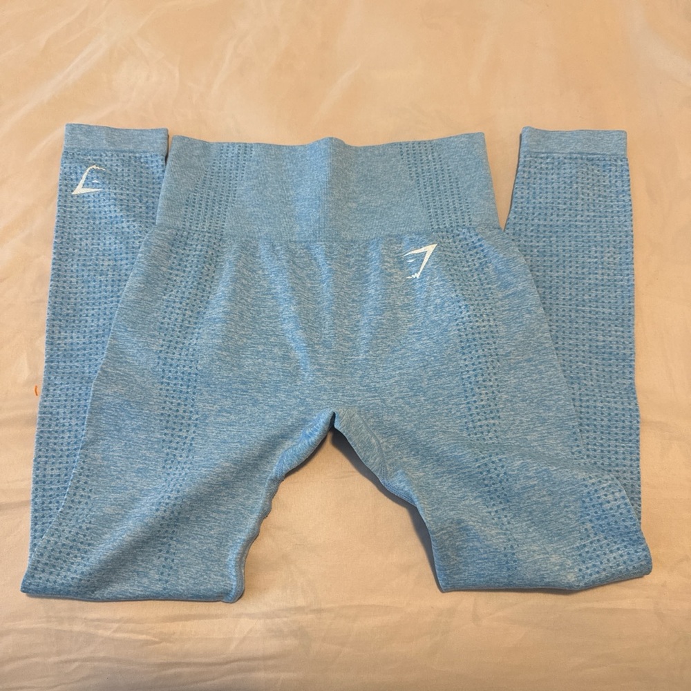 Women’s Blue gym shark leggings